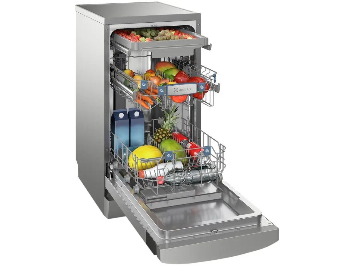 Lava Louças Electrolux 10 Serviços Inox com Função Higienizar Compras (LL10X) 110/220V - Imagem 2
