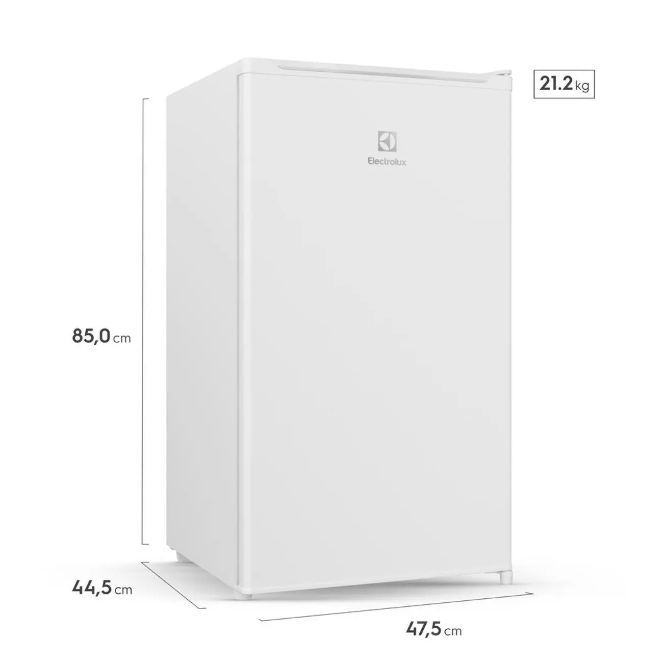 Frigobar Electrolux 90L Branco Efficient com Controle de Temperatura EM90 110/220V - Imagem 2