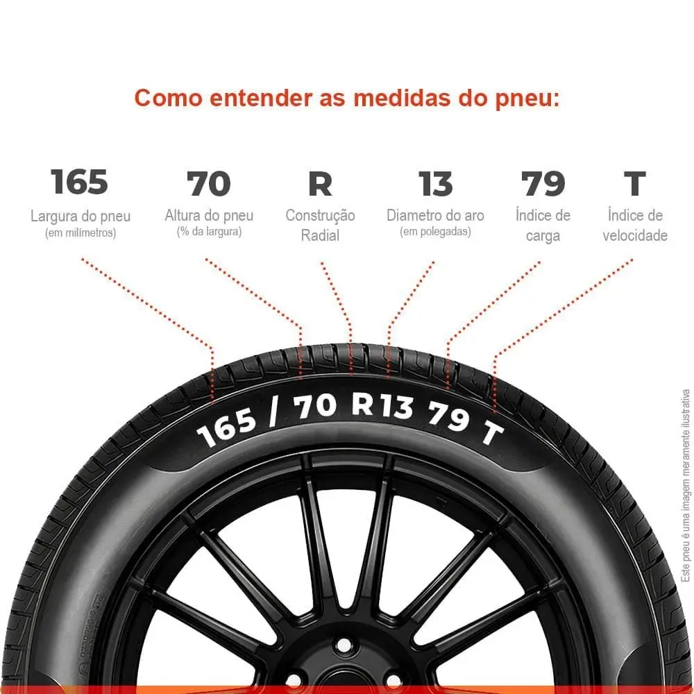 Pneu Aro 13 165/70R13 Kumho 79T TL Ecowing ES31 - Imagem 2