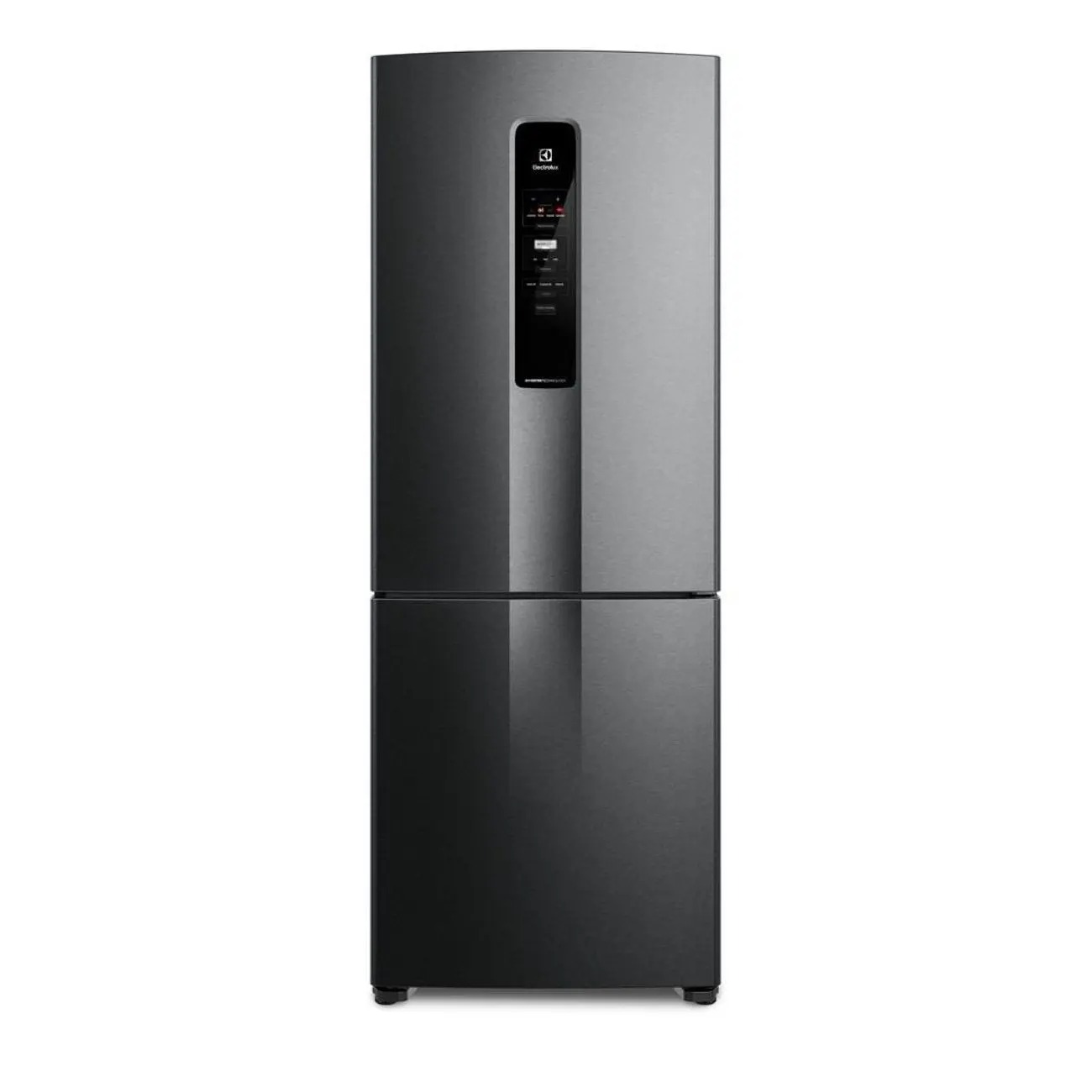 Geladeira Electrolux Frost Free Inverter 490L com AutoSense Inverse Black Inox Look (IB7B) 110/220V