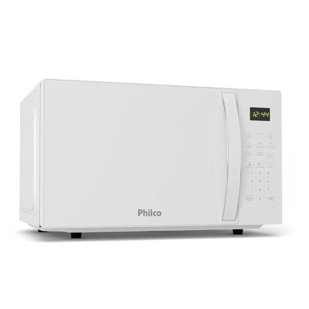 Microondas Philco PMO30B 28L 1100W Com Função Descongelar Rápido, Trava de Segurança e Display Digital 110/220V - Imagem 3