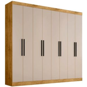 Guarda-roupa Casal 8 Portas 4 Gavetas - Araplac Porto