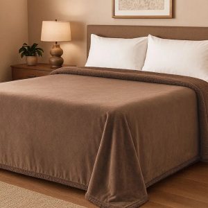 Coberdrom Casal Aveludado Sherpa Manta Soft Dupla face BF Colchoes - BF Colchões