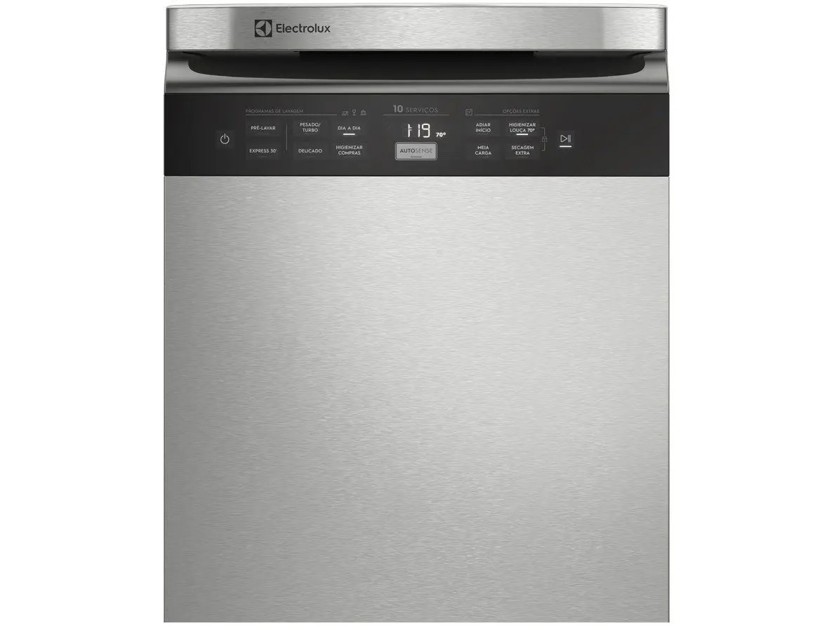 Lava Louças Electrolux 10 Serviços Inox com Função Higienizar Compras (LL10X) 110/220V - Imagem 4