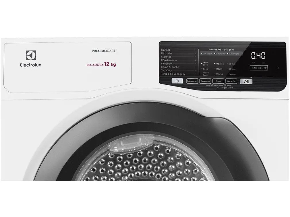 Secadora de Roupas Electrolux 12Kg Branca Premium Care com Autosense (SFP12) 110/220V - Imagem 5