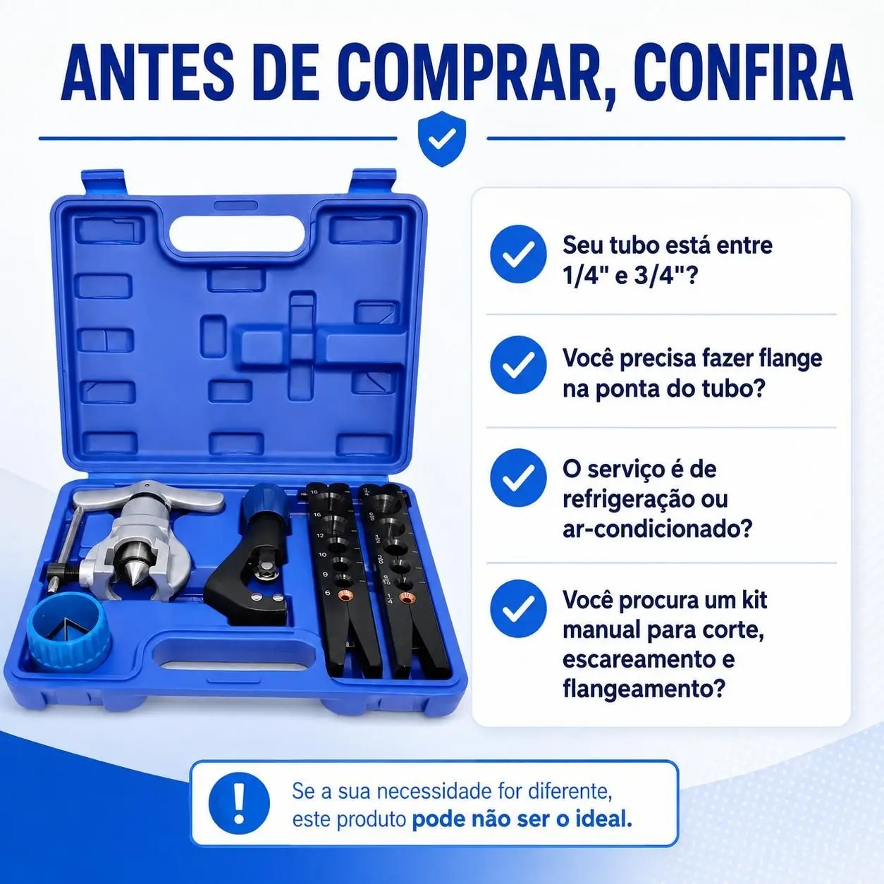 Flangeador Excêntrico Flangeador Cortador Pratiarejo - Imagem 2