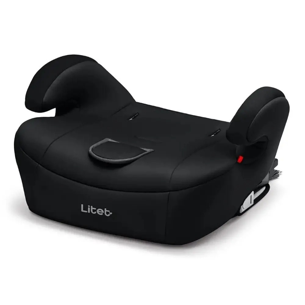 Cadeirinha Cadeira Assento 2 em 1 De Bebê Para Carro Infantil 9 a 36 Kg G1/G2/G3 Isofix Preta Litet - Imagem 2