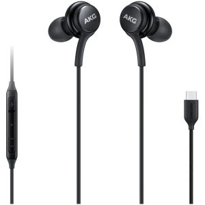 Fone Samsung AKG USB tipo-C com fio e controles