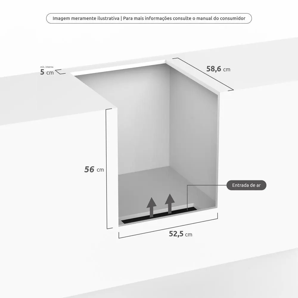 Fogão 4 Bocas de Embutir Dako Supreme Mesa de Vidro Bivolt - Imagem 5