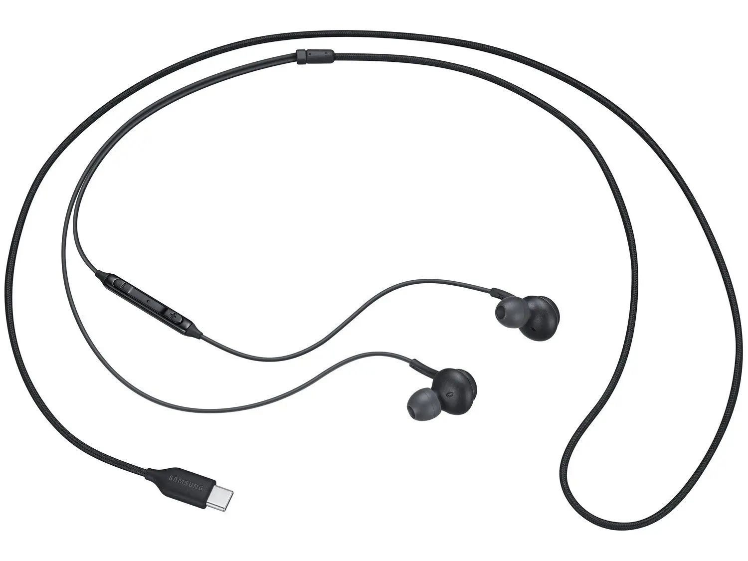 Fone Samsung AKG USB tipo-C com fio e controles - Imagem 2