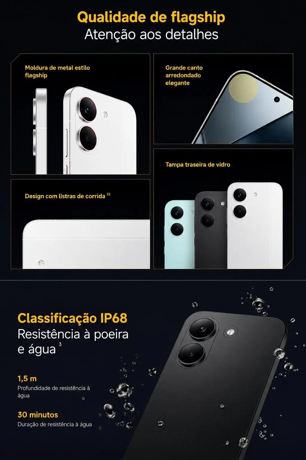 Celular Xiaomi Poco X8 Pro 512GB 12GB RAM 5G Versão Global Original Lançamento Câmera Incrível Com NFC Amoled Smartphone Premium - Imagem 5