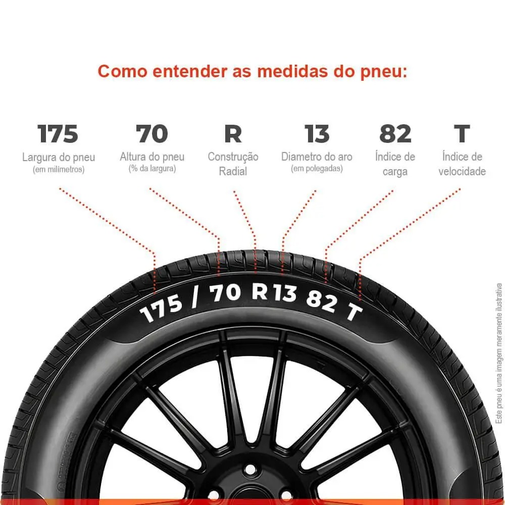 Kit 2 Pneu Barum by Continental Aro 13 175/70r13 82T TL Bravuris 5HM - Continental Barum - Imagem 2