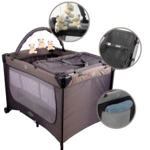 Berço Joly Trocador Desmontável Mobile Baby Style - BabySyle