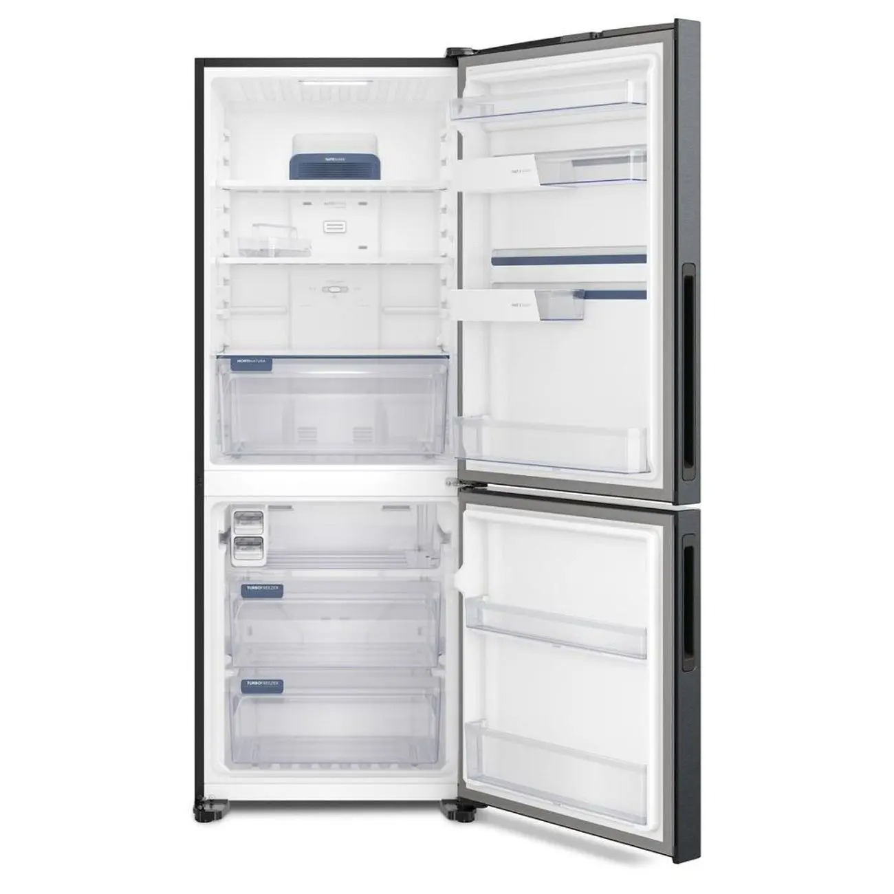Geladeira Electrolux Frost Free Inverter 490L com AutoSense Inverse Black Inox Look (IB7B) 110/220V - Imagem 3