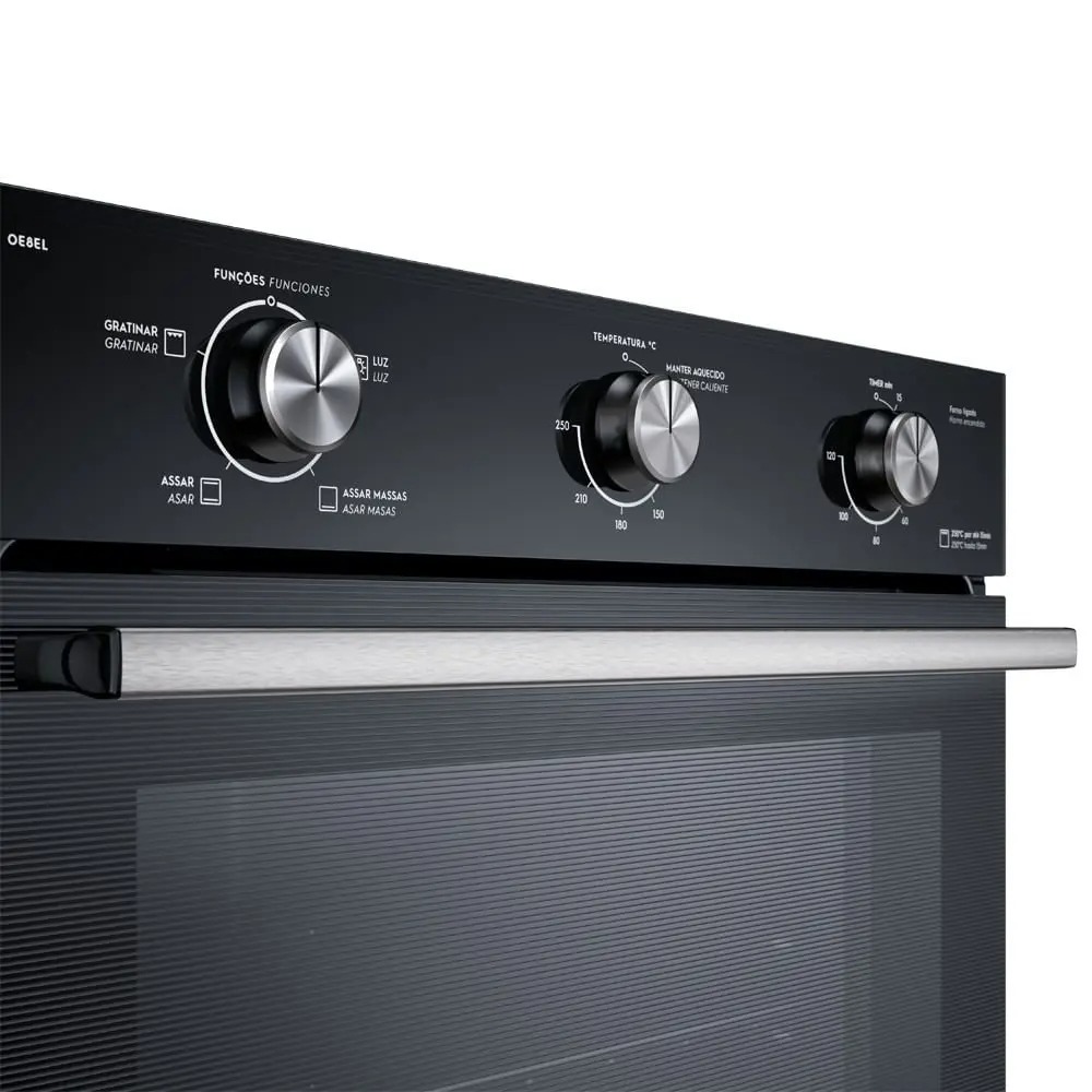 Forno de Embutir Elétrico Electrolux 80L Efficient com PerfectCook (OE8EL) 110/220V - Imagem 3