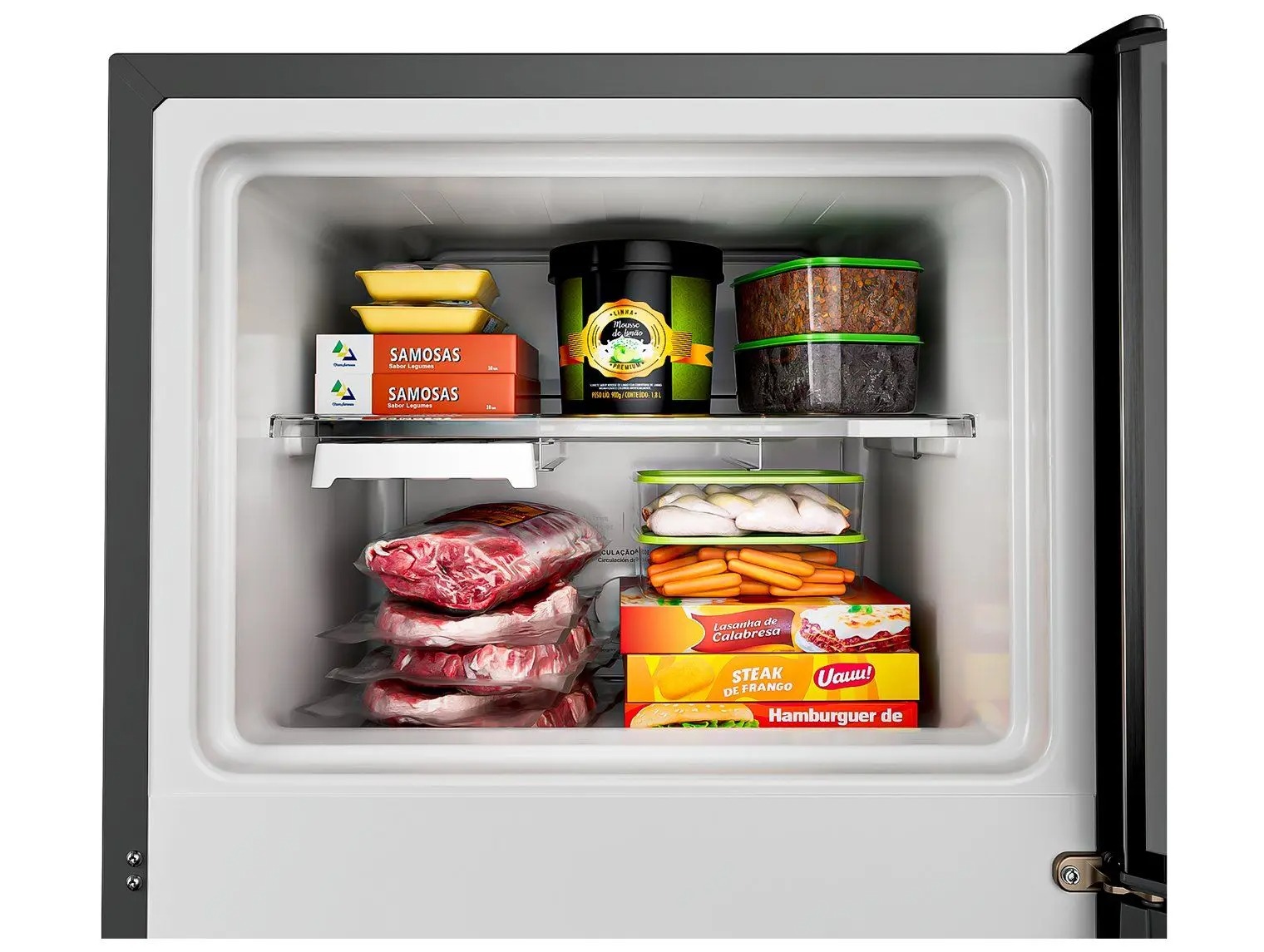 Geladeira Frost Free Duplex Inox Consul - CRM40MK 110/220V - Imagem 3