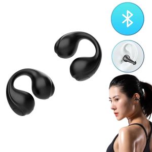 Fone De Ouvido Bluetooth Sem Fio Earcuffs Esportivo Brinco - ONYON