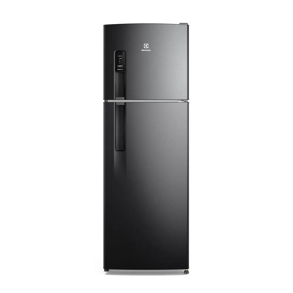 Geladeira Electrolux Frost Free 380L AutoSense Inverter Black Inox Look (IF41B) 110/220V