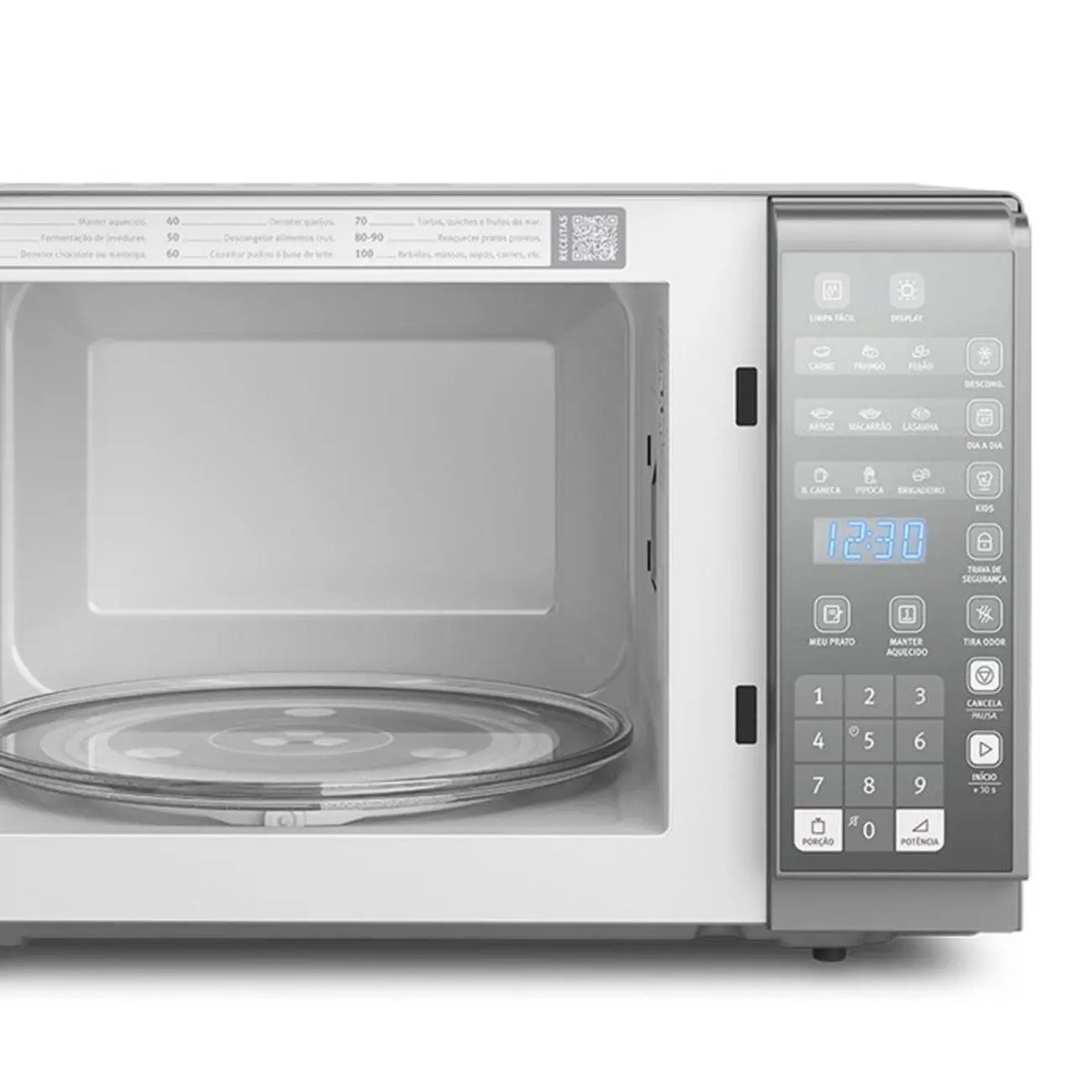 Micro-ondas Electrolux MI41S 31L Painel Integrado Espelhado Inox 110/220V - Imagem 4