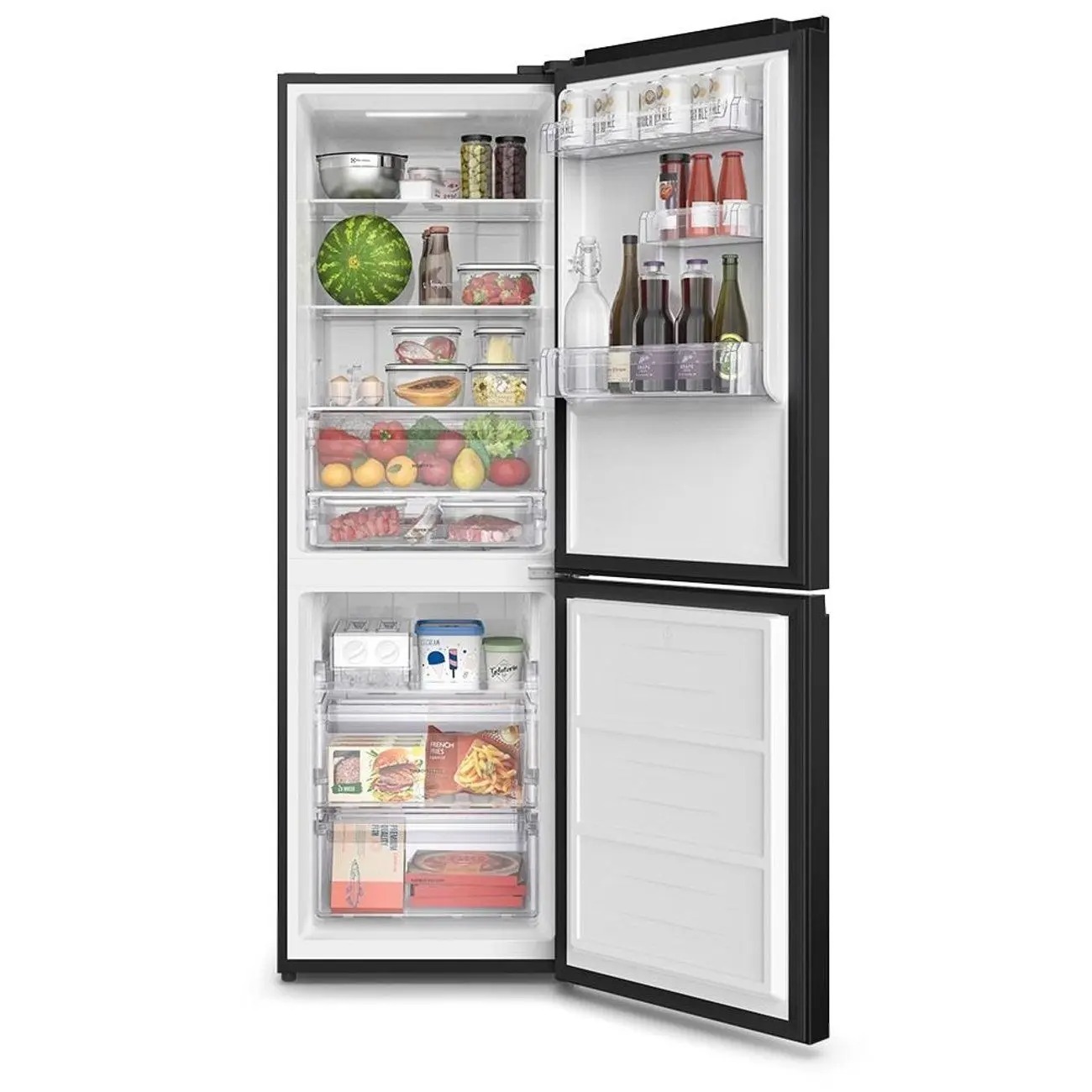 Geladeira Electrolux Frost Free Inverter 323L Efficient AutoSense Inverse Black Glass (IB42G) 110/220V - Imagem 3