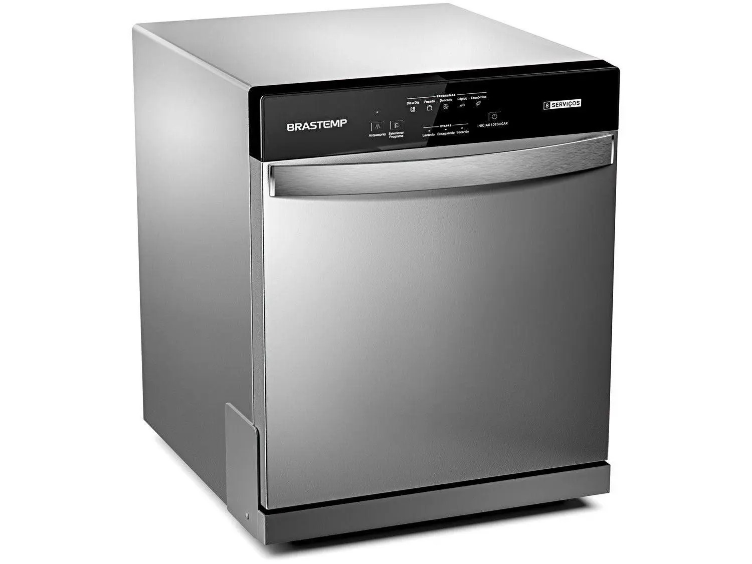 Lava-louças Brastemp 8 Serviços BLF08 - Cinza Metálico 110/220V - Imagem 3