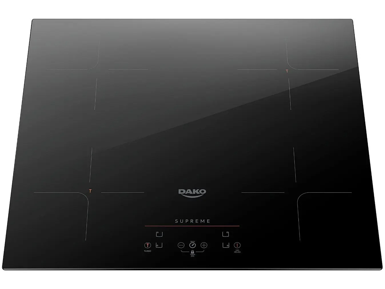 Cooktop De Indução 4 Bocas Dako Supreme Preto 110/220V - Imagem 5