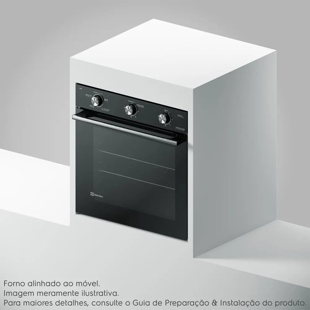 Forno de Embutir Elétrico Electrolux 80L Efficient com PerfectCook (OE8EL) 110/220V - Imagem 5