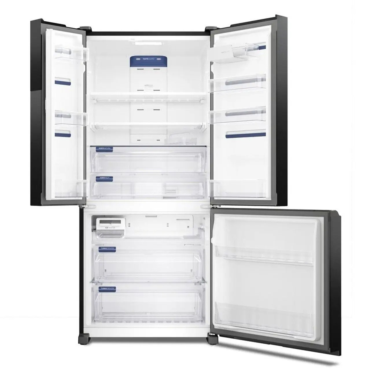 Geladeira Electrolux Frost Free Inverter 596L AutoSense 3 Portas Cor Black Inox Look (IM8B) 110/220V - Imagem 3