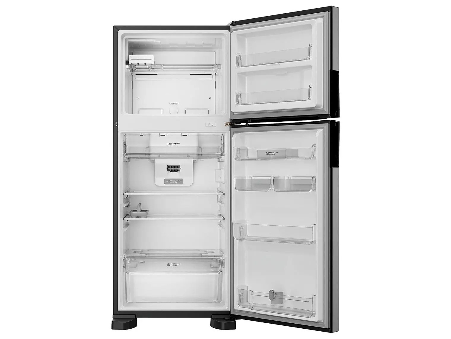 Geladeira Frost Free 412 Litros Inox Consul com Compartimentos Removíveis - CRM50MK 110/220V - Imagem 4
