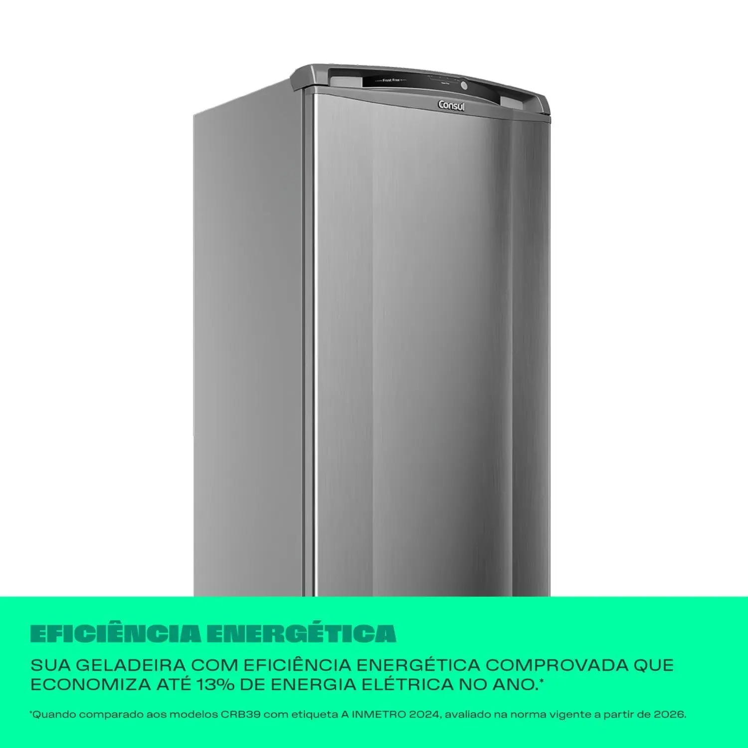 Geladeira Frost Free 337L com Espaço Extra Frio Inox Consul - CRB39MK 110/220V - Imagem 7
