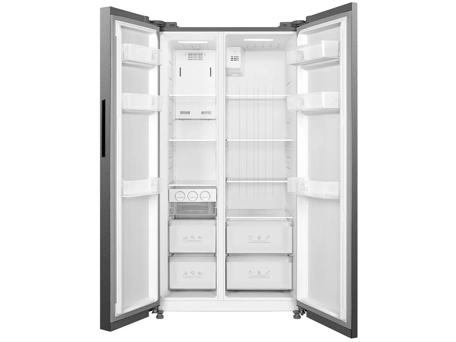 Geladeira/Refrigerador Midea Smart Frost Free Side by Side Inox 511L MDRS710FGD46 110/220V - Imagem 3