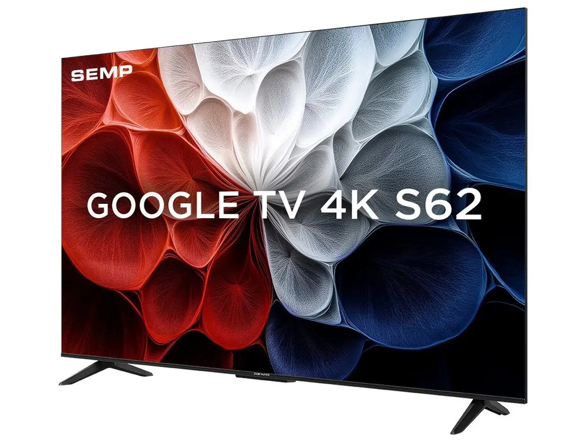 Smart TV 55" SEMP 4K LED 55S62 Google TV AiPQ Pro Google Assistente 3 HDMI e USB - Imagem 3