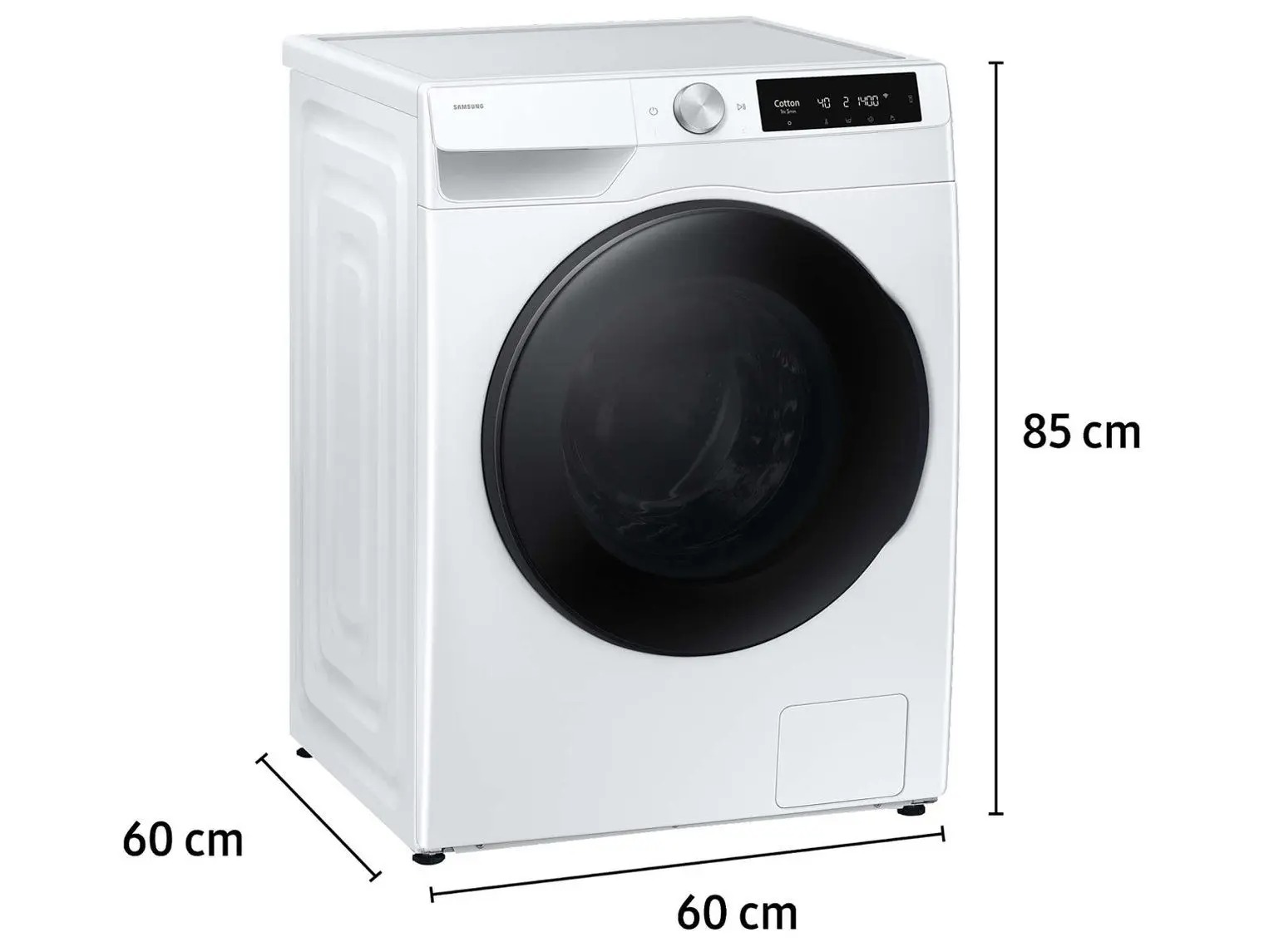 Lava e Seca Samsung 13kg AI Control WD13FG Digital Inverter Smart Água Quente e Fria Branca 110/220V - Imagem 9