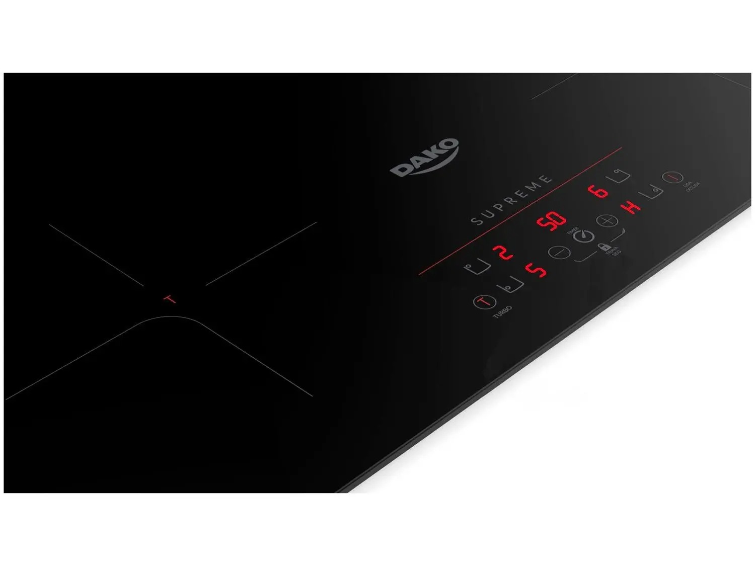 Cooktop De Indução 4 Bocas Dako Supreme Preto 110/220V - Imagem 6