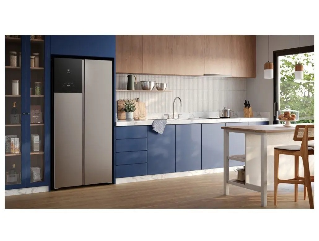 Geladeira/Refrigerador Electrolux Frost Free Side by Side 431L ES40S Bivolt - Imagem 9