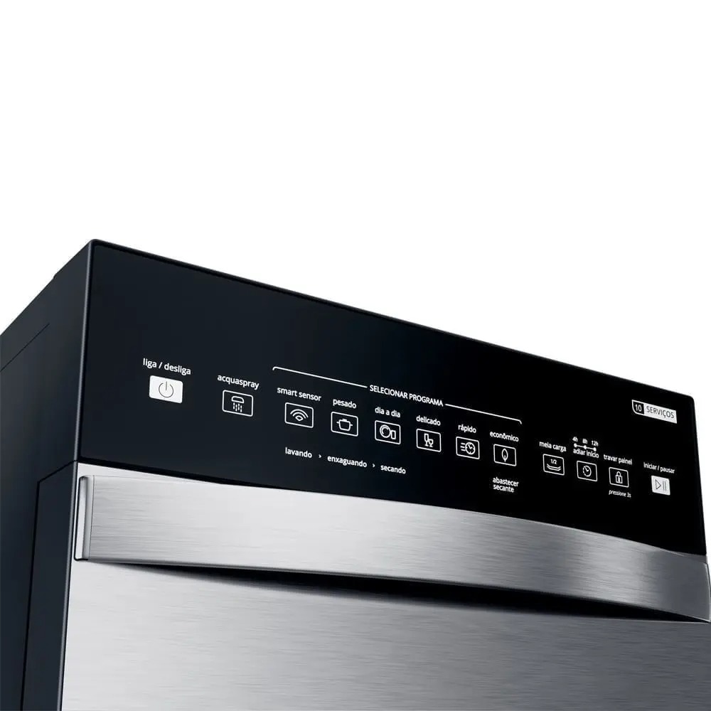 Lava-Louças 10 Serviços Brastemp Cor Inox com Ciclo Pesado - BLF10BR 110/220V - Imagem 3