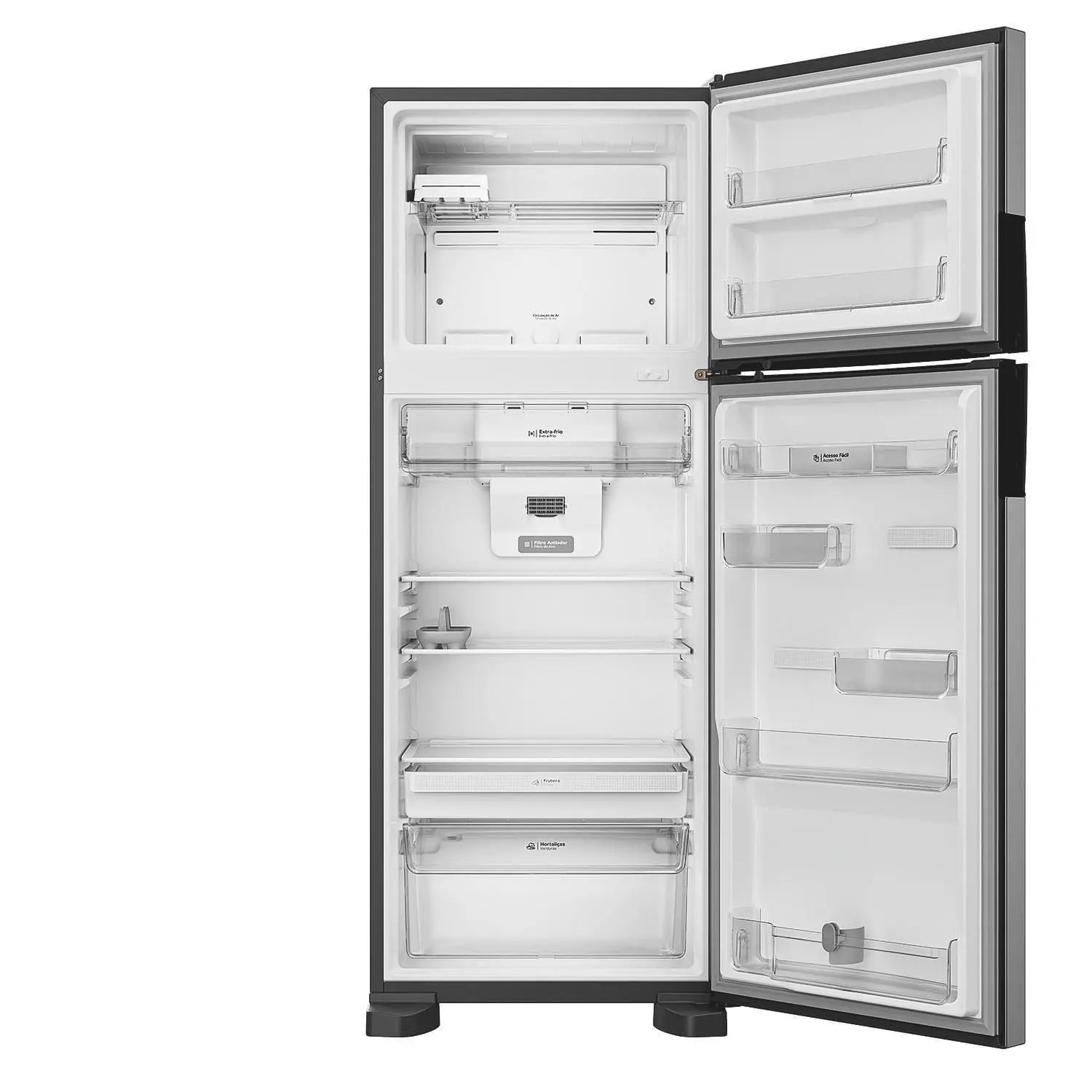 Geladeira Frost Free Duplex Consul 455 Litros Inox - CRM56MK 110/220V - Imagem 3