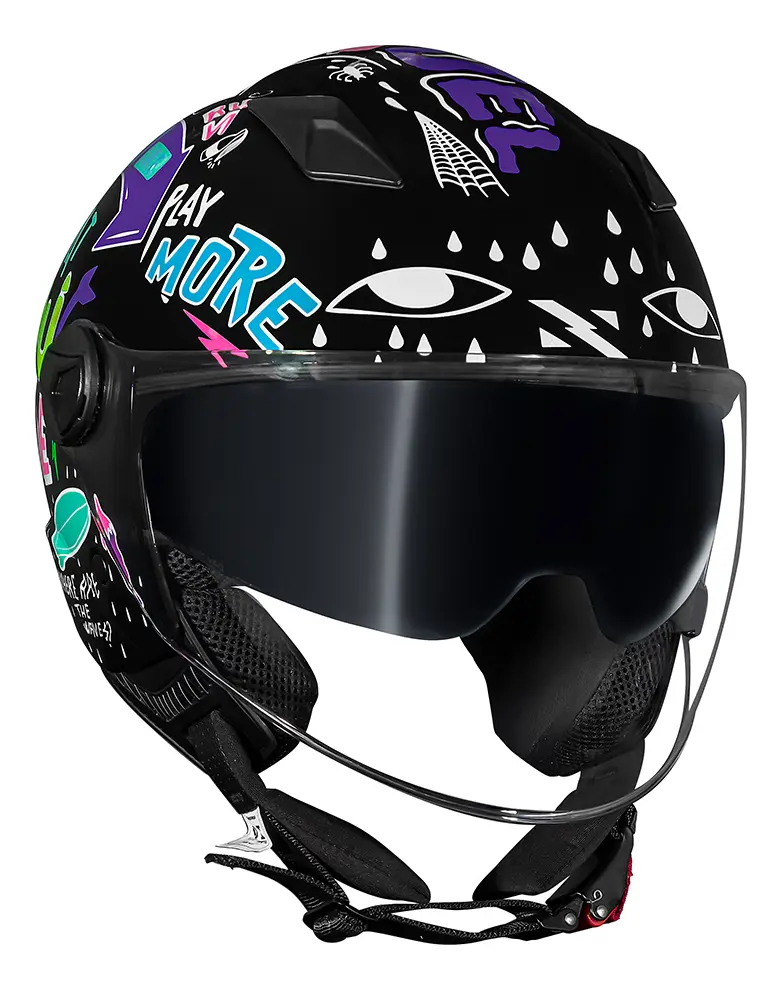 Capacete Feminino Norisk Orion Sv Free Preto - Imagem 2
