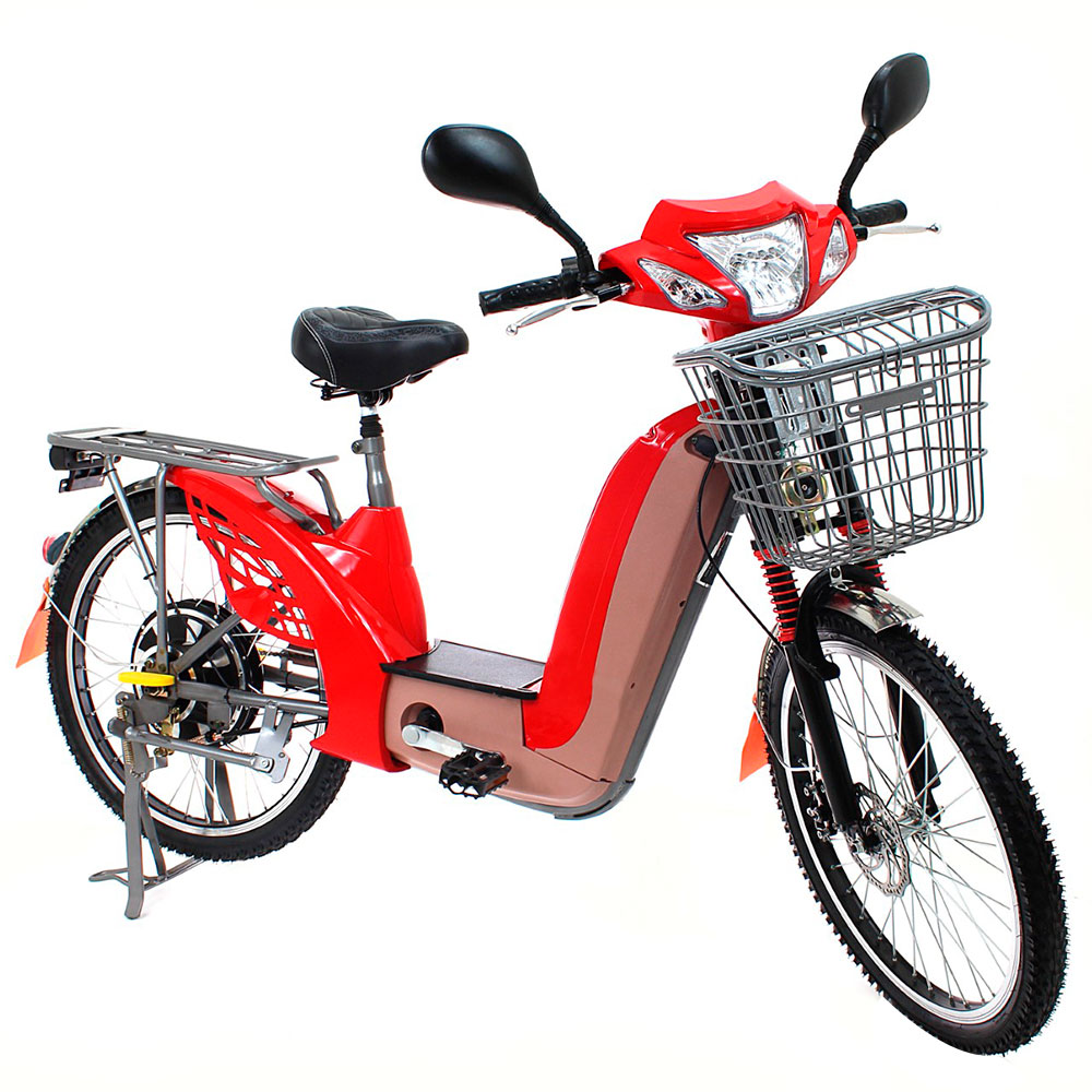 Bicicleta Elétrica Aro 24 Sousa Bike 350W Freio a Disco - Imagem 6