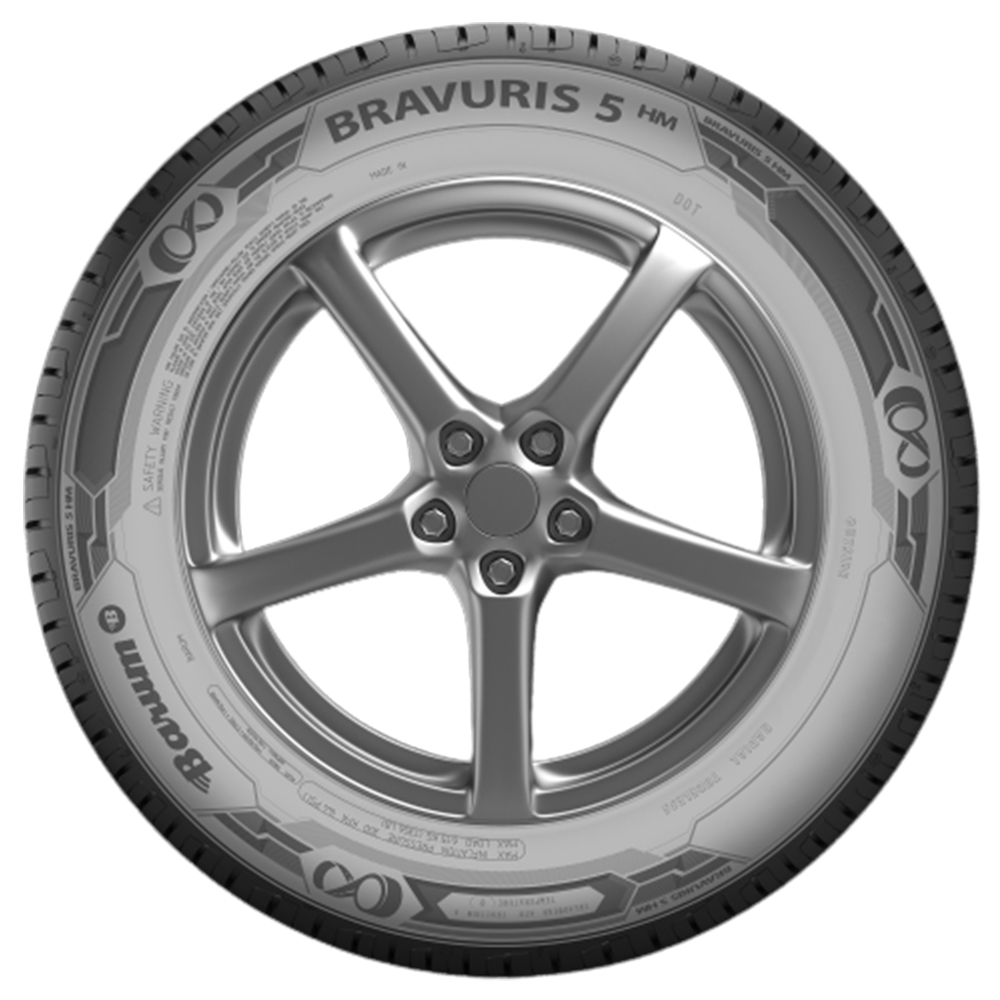 Kit com 4 Pneus Barum Bravuris 5HM Aro 15 195/55R15 85V - Imagem 3