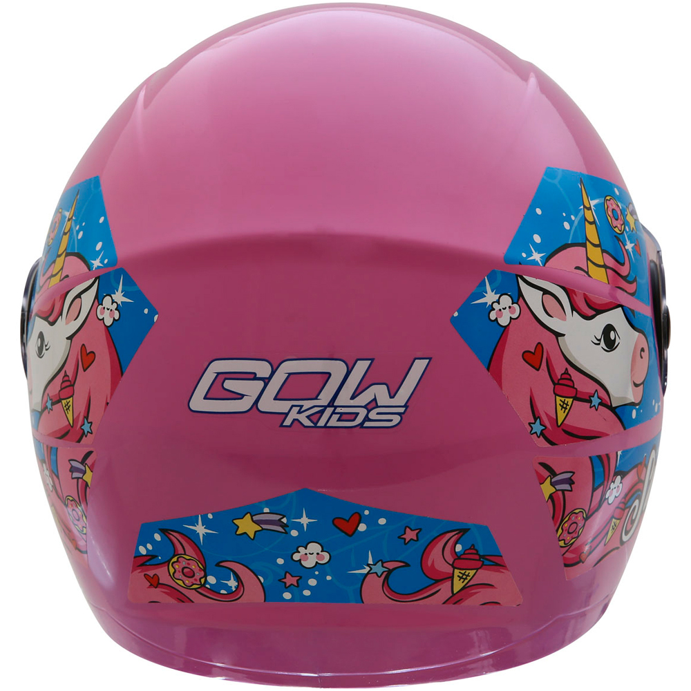 Capacete de Moto Infantil Fechado 54 Gow Sweet com IRS - Imagem 4
