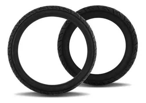 par de Pneus Pro Tork Motos Biz 100/110/125 Pop 100/110 Modelo 80/100-14 e 2.50-17 - Imagem 4