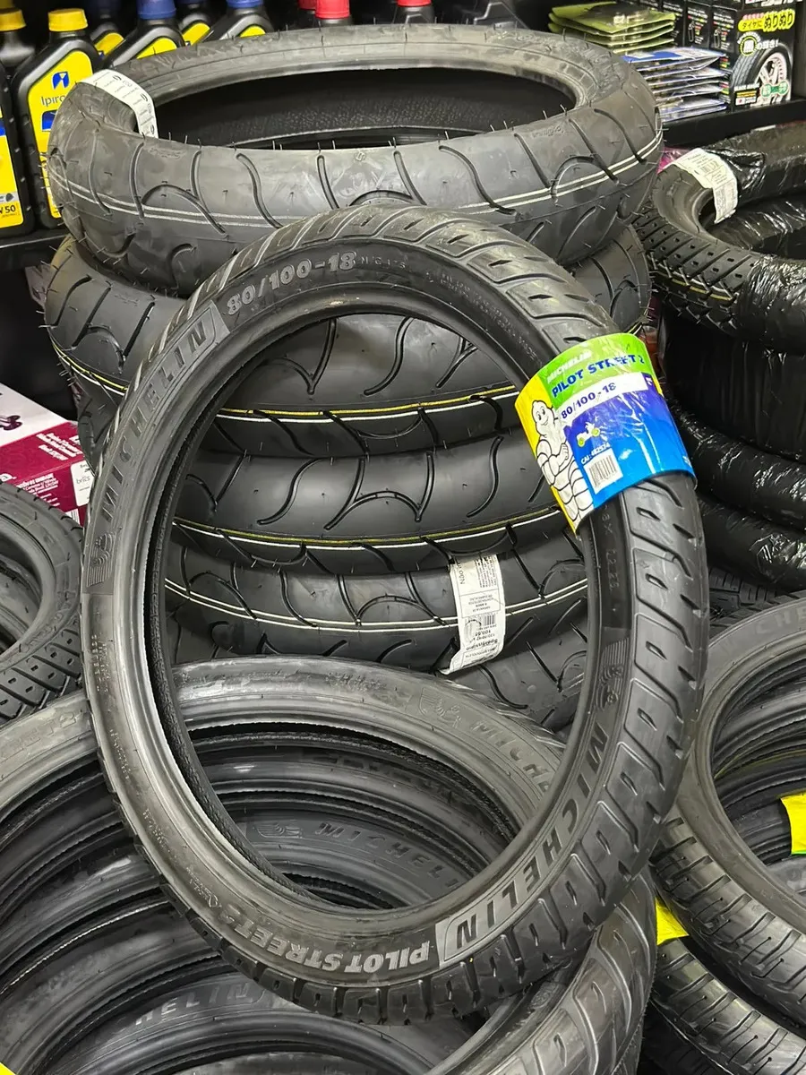 Michelin Dianteiro 80/100-18 Pilot Street 2 S/Camâra - Imagem 2